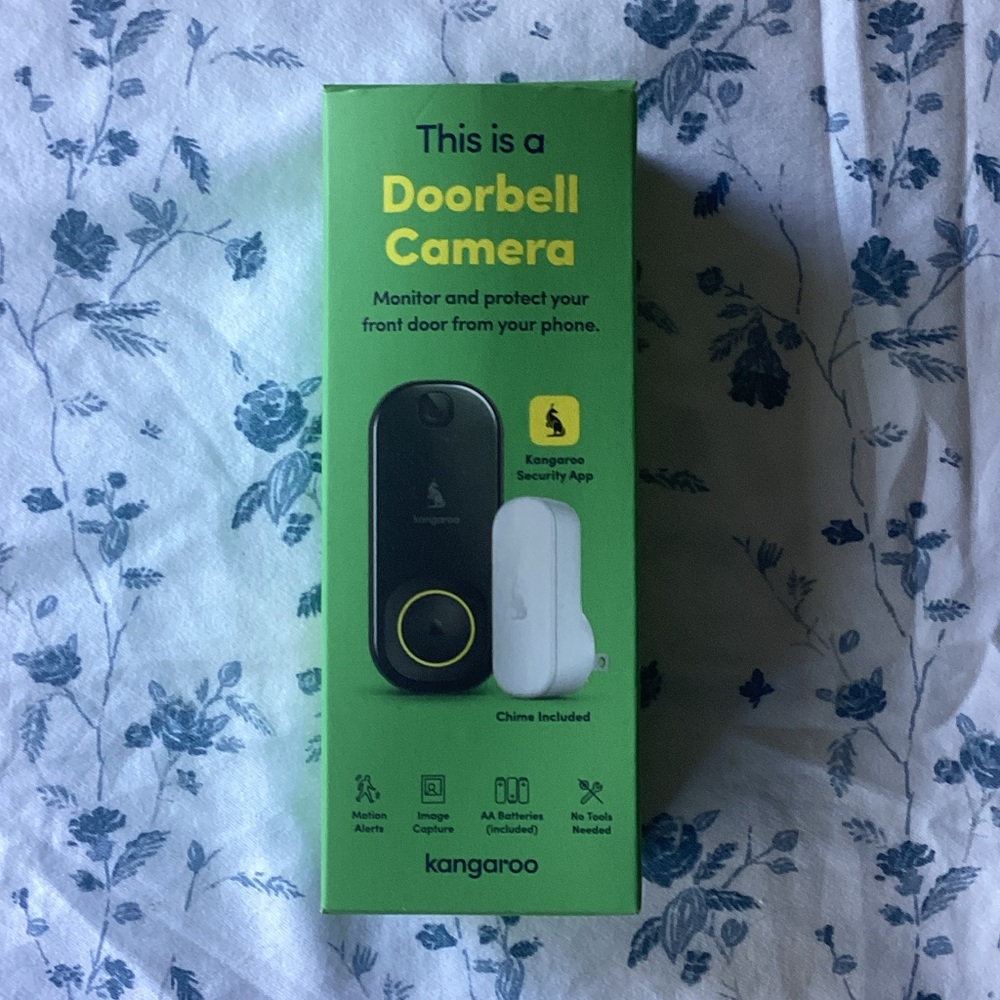 Kangaroo Doorbell Camera with Chime